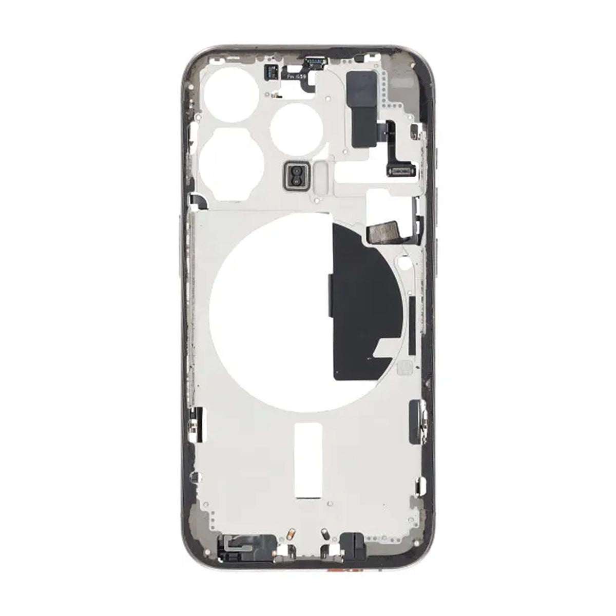 Mittenram med smådelar för iPhone 15 Pro - Naturlig Titan OEM image 3