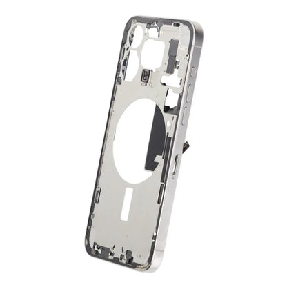 Mittenram med smådelar för iPhone 15 Pro Max - Vitt Titan OEM image 5