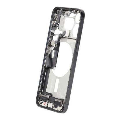 Mittenram med smådelar för iPhone 15 Pro Max - Svart Titan OEM image 4
