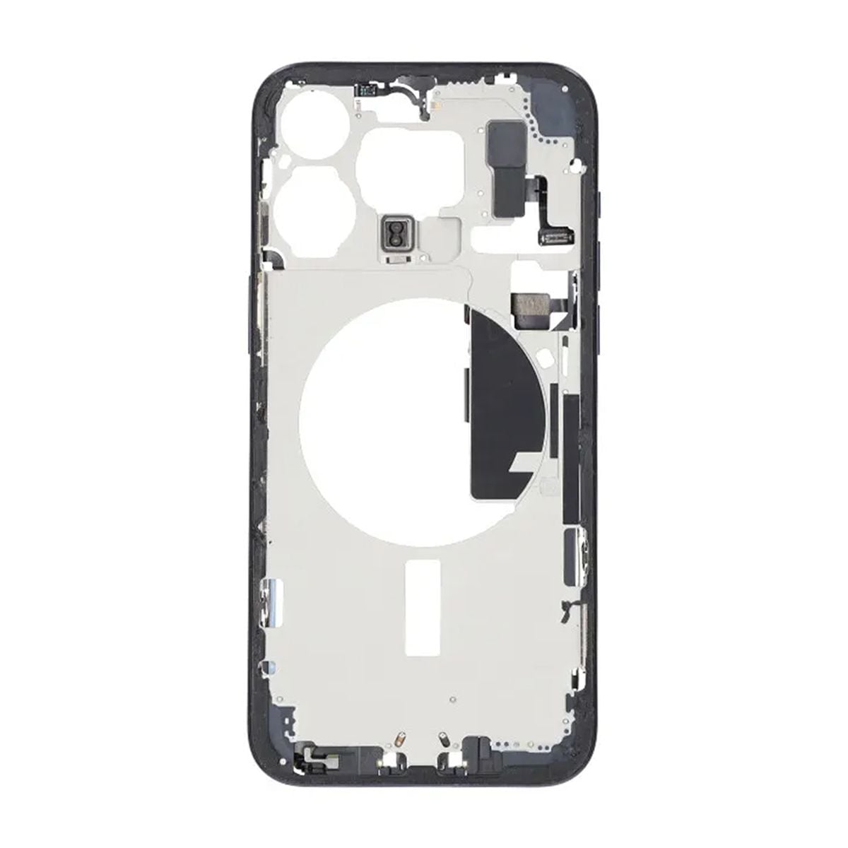 Mittenram med smådelar för iPhone 15 Pro Max - Blå Titan OEM image 3