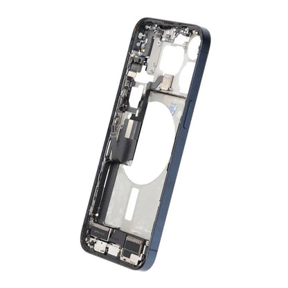 Mittenram med smådelar för iPhone 15 Pro Max - Blå Titan OEM image 4