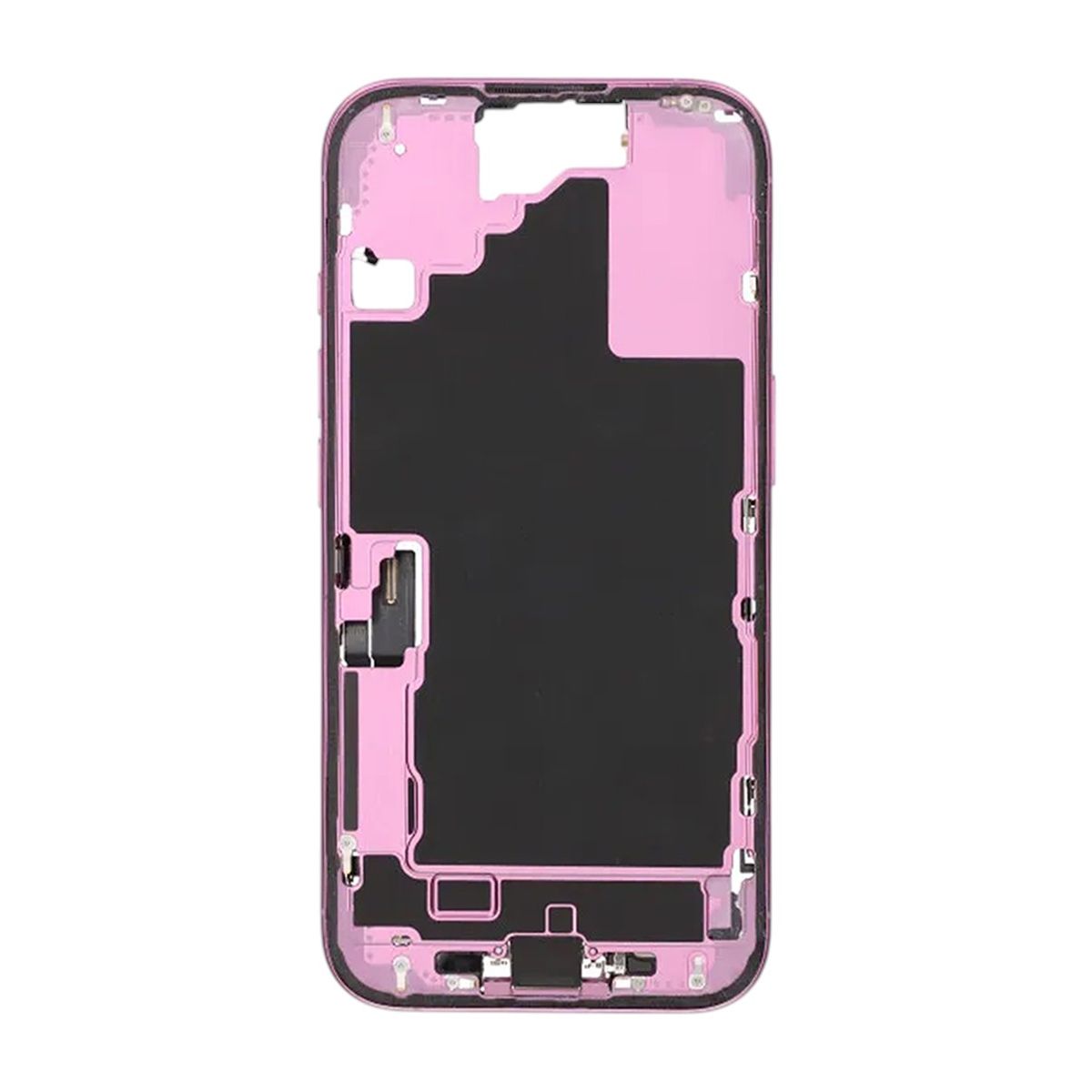 Mittenram med smådelar för iPhone 16 - Lila OEM image 3