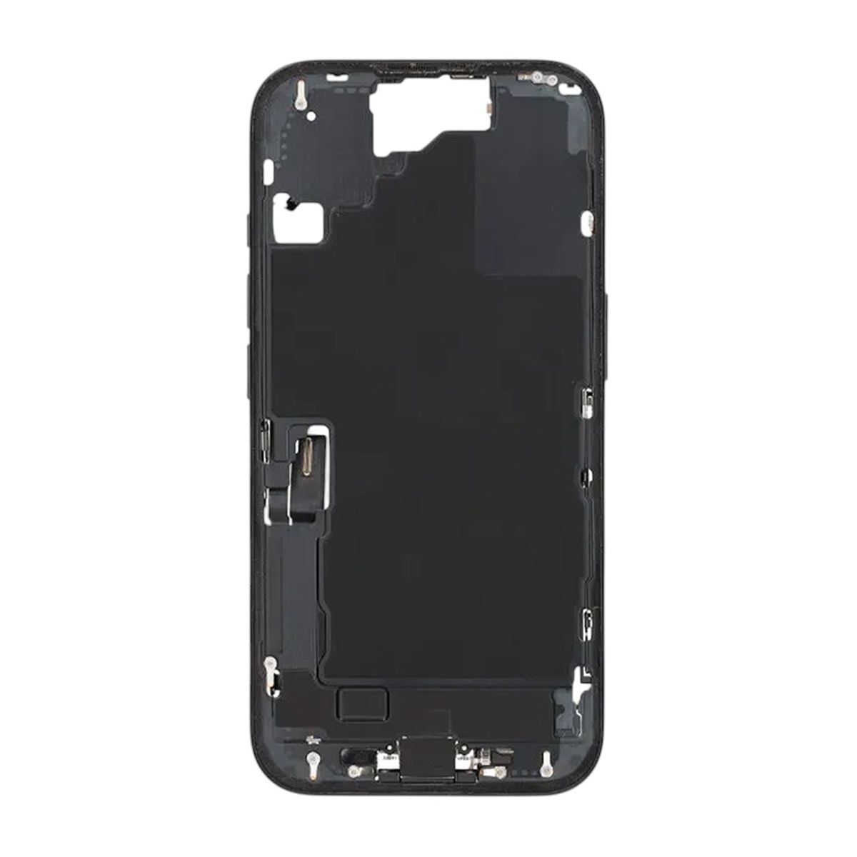 Mittenram med smådelar för iPhone 16 - Svart OEM image 3