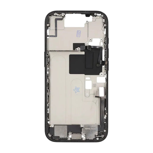 Mittenram med smådelar för iPhone 16 Pro - Svart Titan OEM image 2