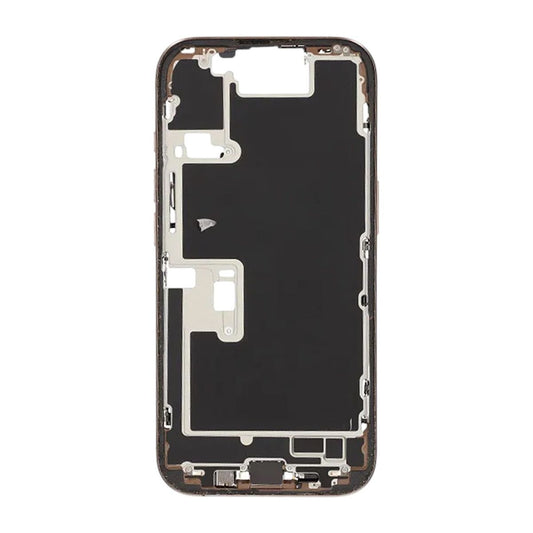 Mittenram med smådelar för iPhone 16 Pro - Sandfärgad Titan OEM image 3