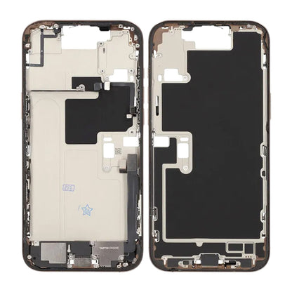 Mittenram med smådelar för iPhone 16 Pro Max - Sandfärgad Titan OEM image 1