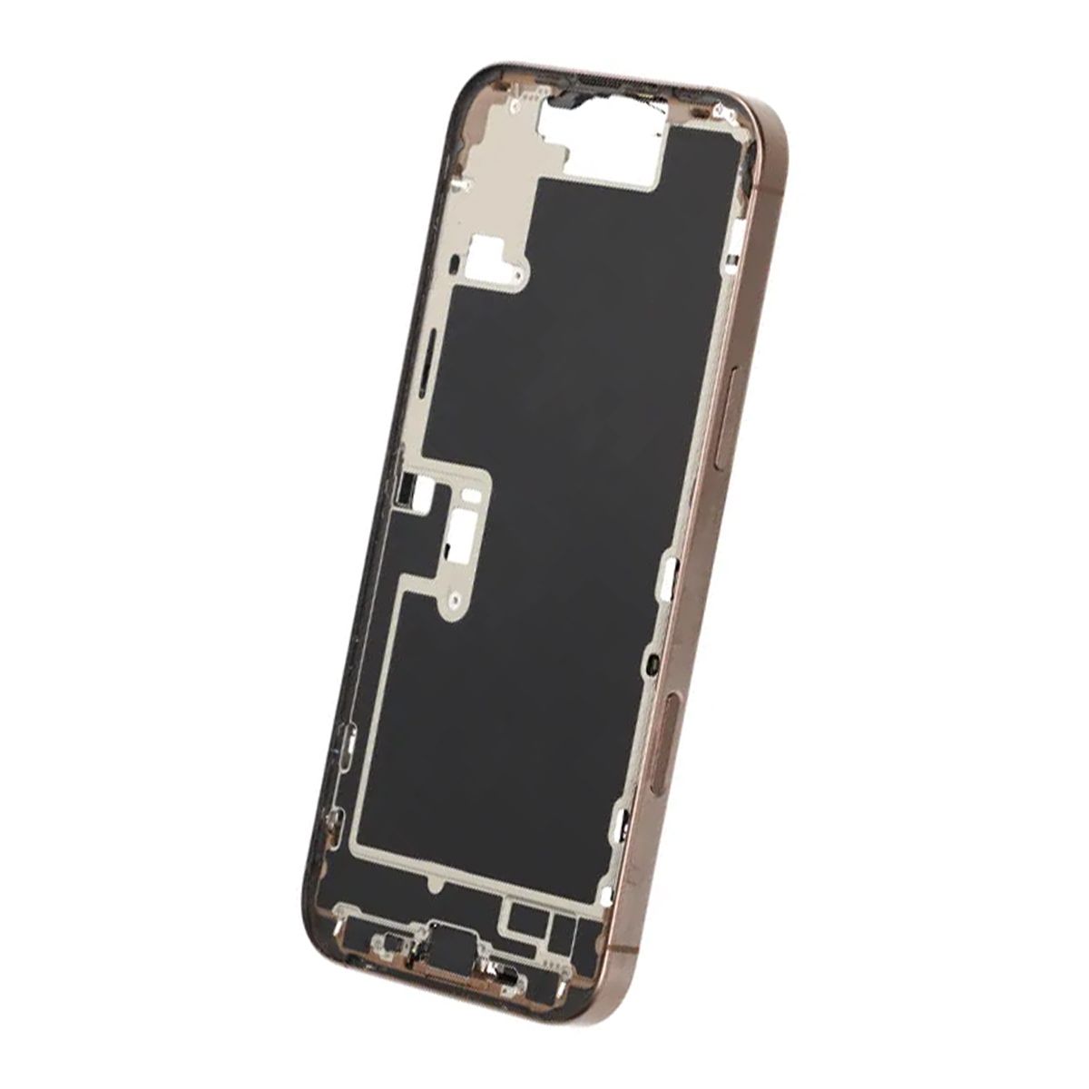 Mittenram med smådelar för iPhone 16 Pro Max - Sandfärgad Titan OEM image 5