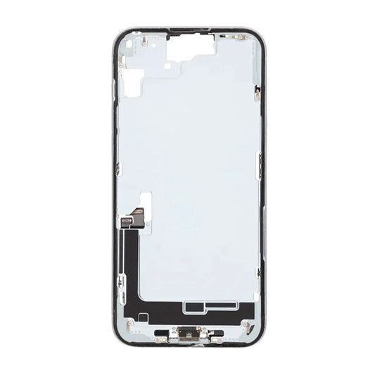 Mittenram med smådelar för iPhone 15 Plus - Blå OEM image 3
