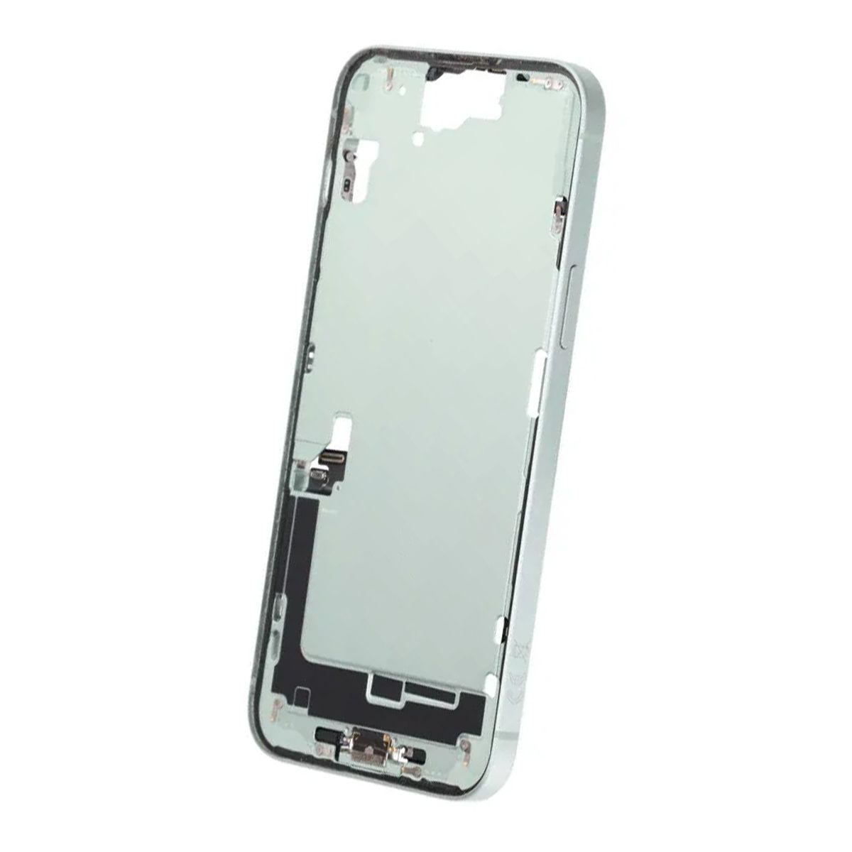 Mittenram med smådelar för iPhone 15 Plus - Grön OEM image 5