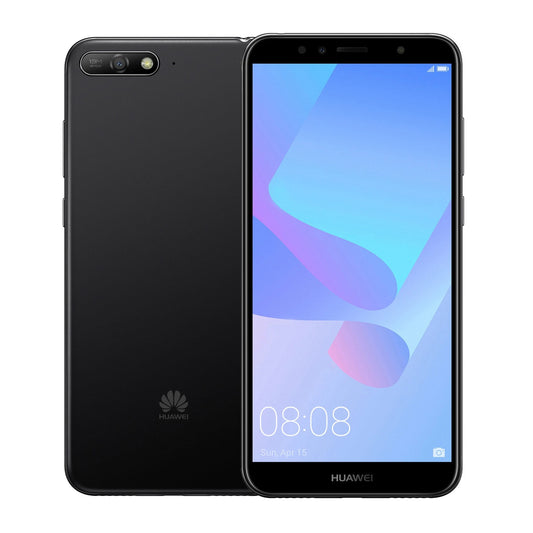 Begagnad Huawei Y6 16GB Svart - Mycket bra skick image 1