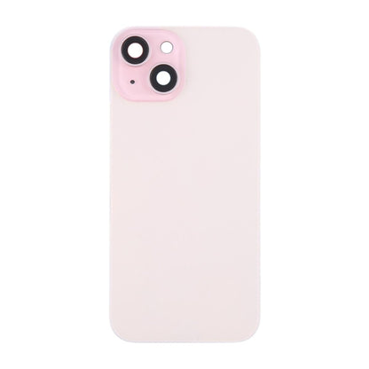 iPhone 15 Baksida Glas med Magnet och Kameralins - Rosa image 2