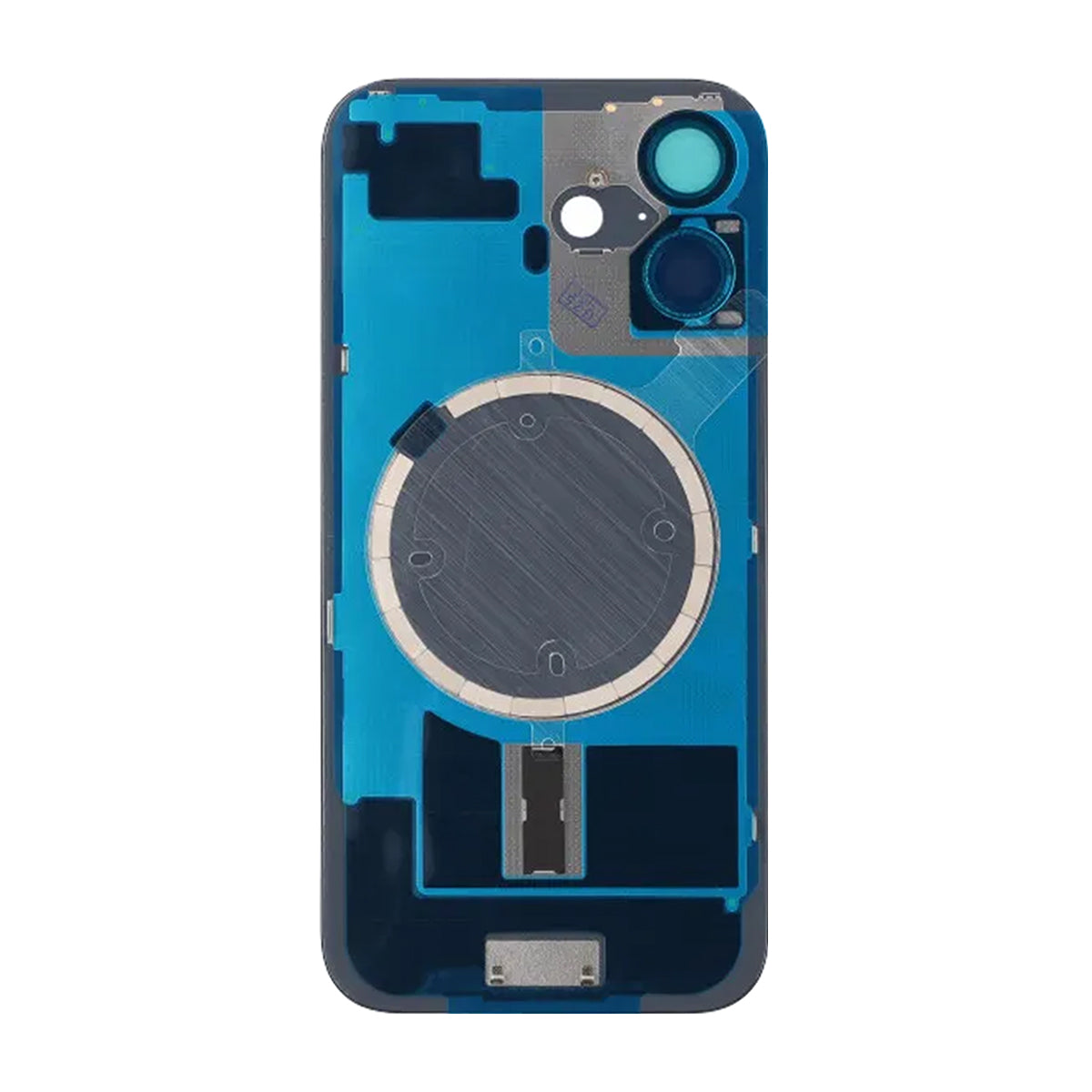 iPhone 16 Baksida Glas med Magnet och Kameralins - Rosa image 3