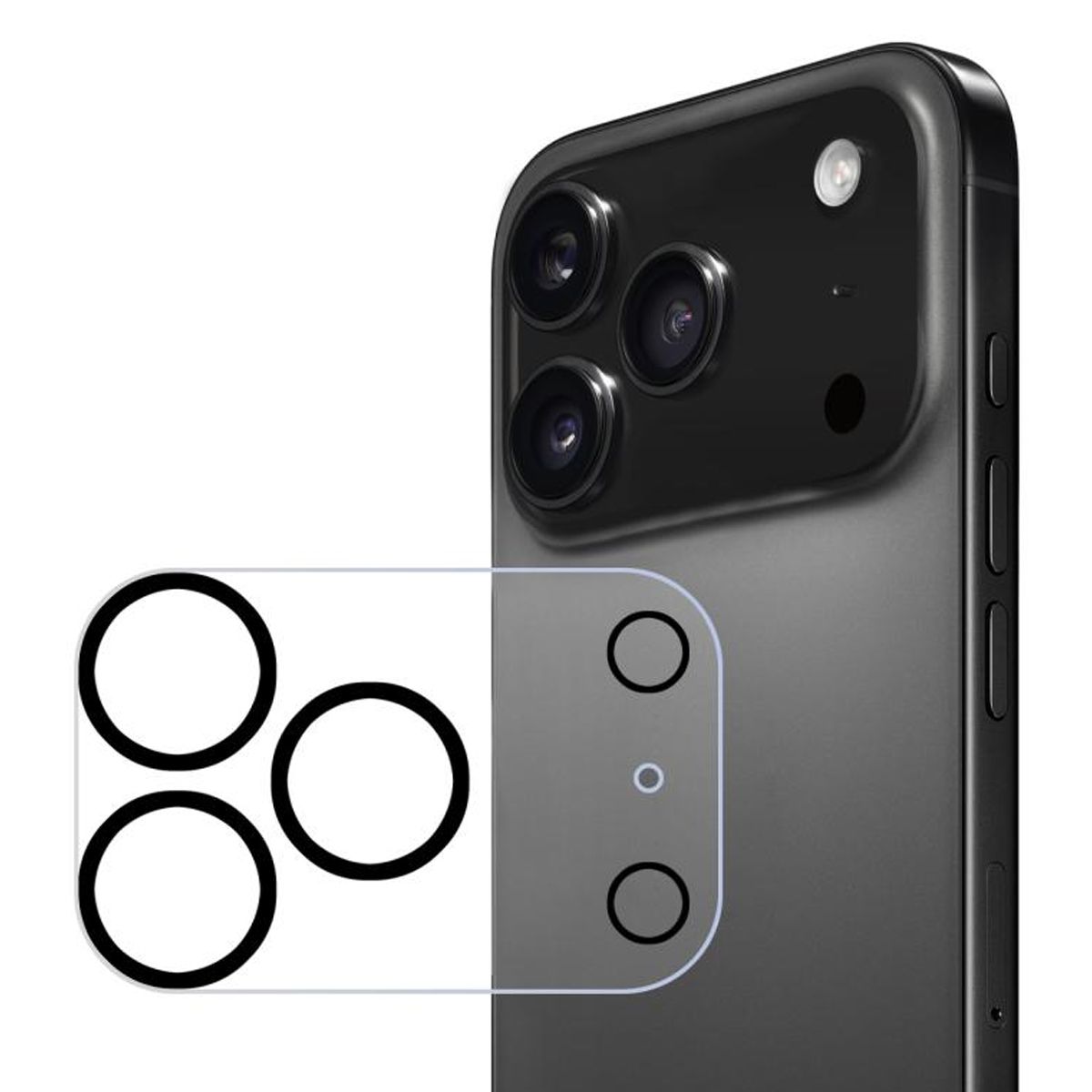 Kameraskydd Härdat Glas till iPhone 17 Pro image 2