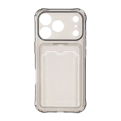 Stöttåligt Mobilskal med Korthållare för iPhone 17 Pro - Svart image 2