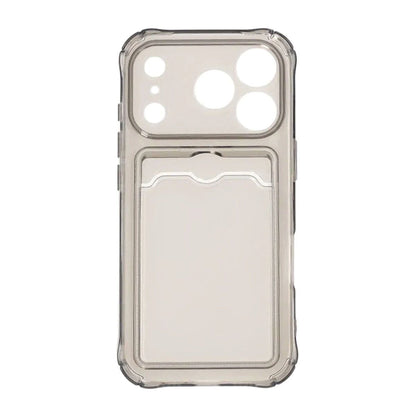 Stöttåligt Mobilskal med Korthållare för iPhone 17 Pro - Svart image 3