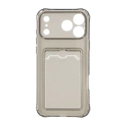 Stöttåligt Mobilskal med Korthållare för iPhone 17 Pro Max - Svart image 3