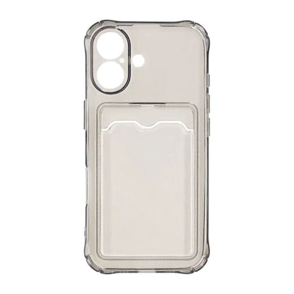 Stöttåligt Mobilskal med Korthållare för iPhone 17 - Svart image 2