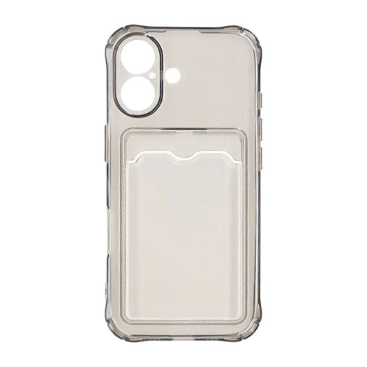 Stöttåligt Mobilskal med Korthållare för iPhone 17 - Svart image 2