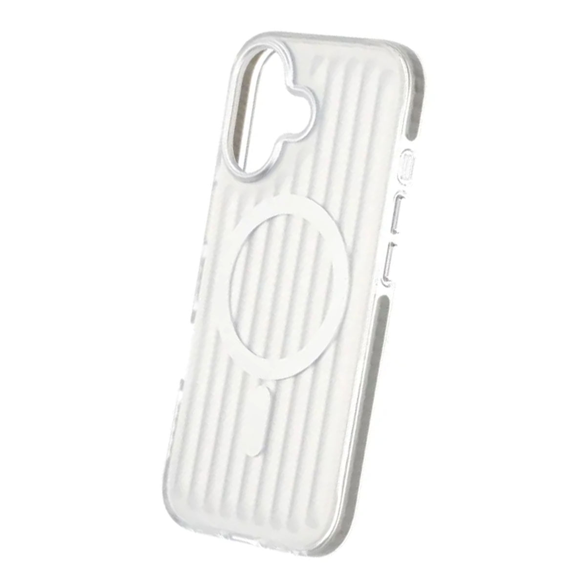 Mobilskal Korrugerad Magsafe för iPhone 17 - Silver image 4