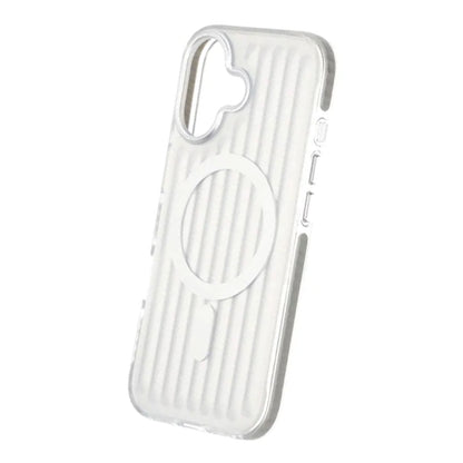 Mobilskal Korrugerad Magsafe för iPhone 17 - Silver image 4