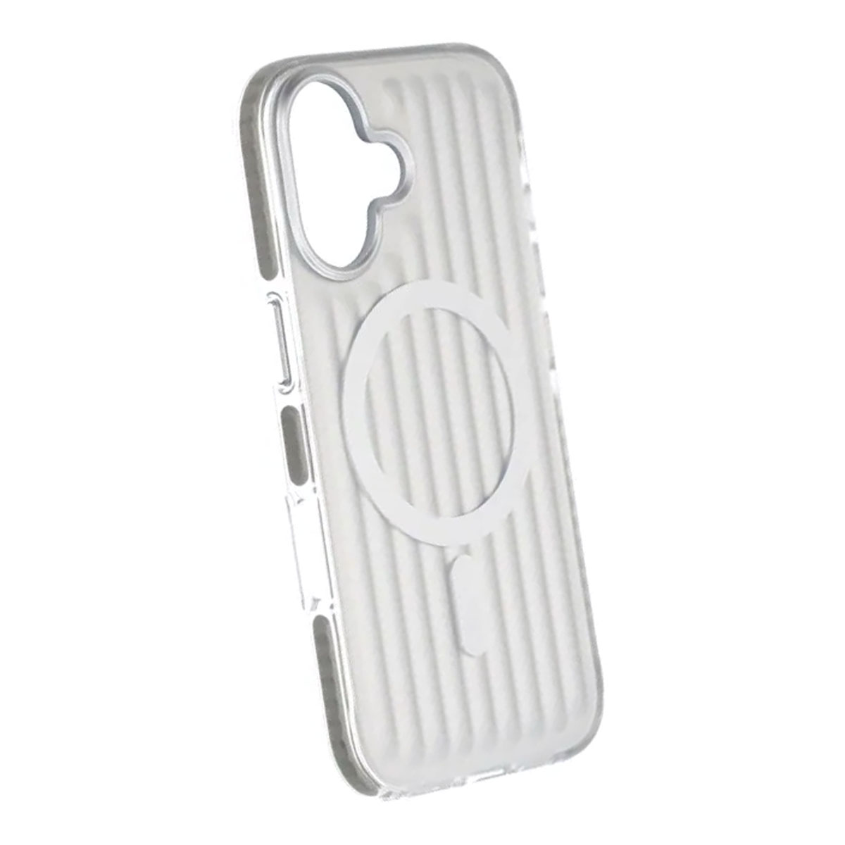 Mobilskal Korrugerad Magsafe för iPhone 17 - Silver image 5