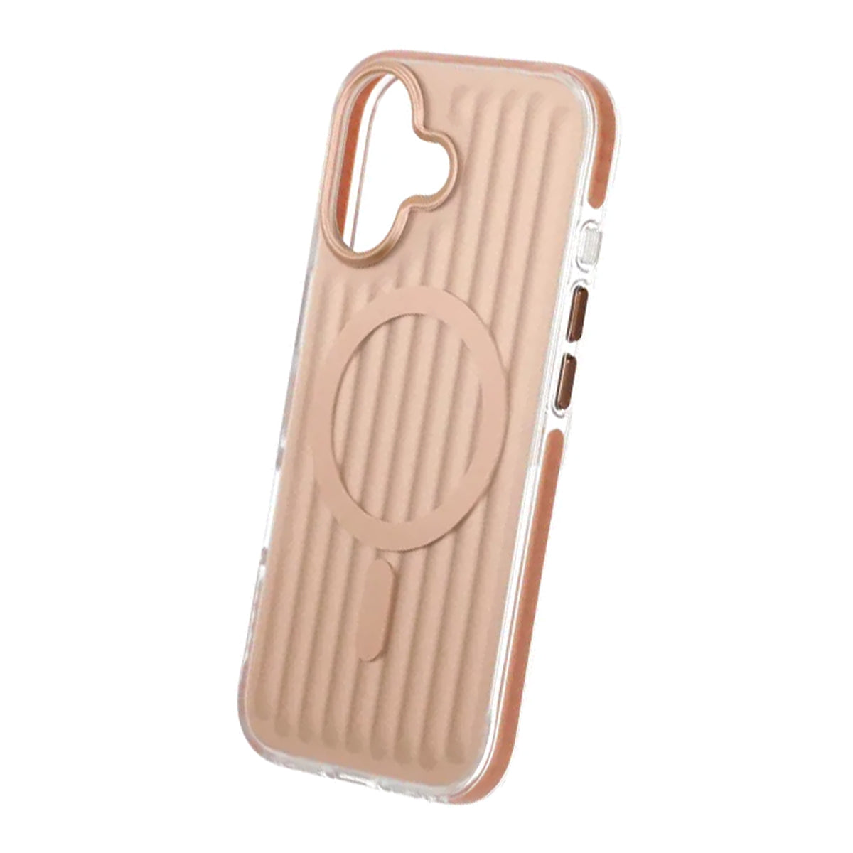 Mobilskal Korrugerad Magsafe för iPhone 17 - Guld image 4