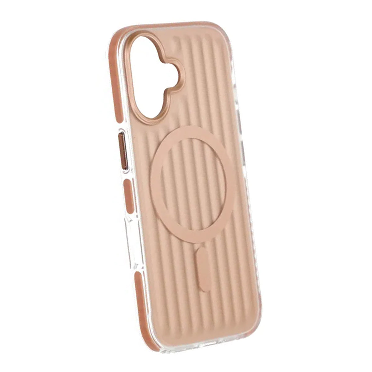 Mobilskal Korrugerad Magsafe för iPhone 17 - Guld image 5
