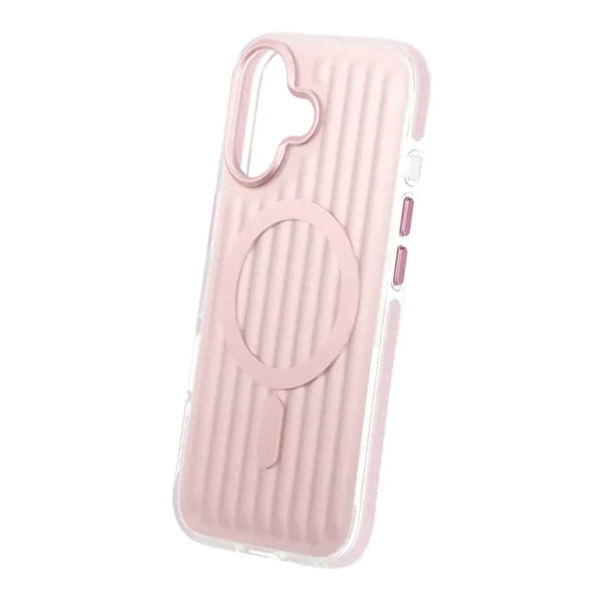 Mobilskal Korrugerad Magsafe för iPhone 17 - Rosa image 5
