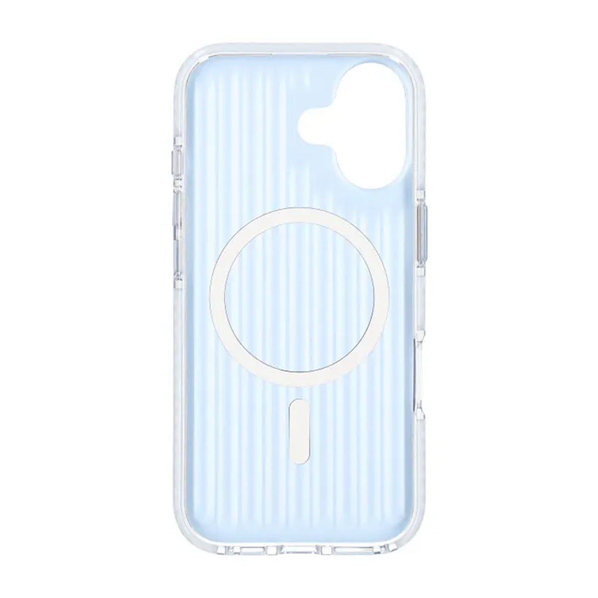 Mobilskal Korrugerad Magsafe för iPhone 17 - Blå image 3