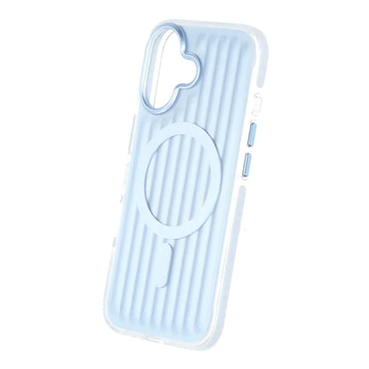 Mobilskal Korrugerad Magsafe för iPhone 17 - Blå image 5