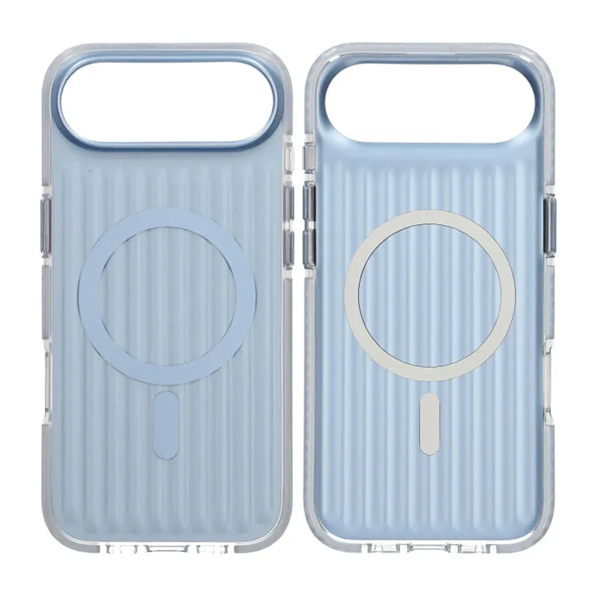 Mobilskal Korrugerad Magsafe för iPhone Air - Blå image 1