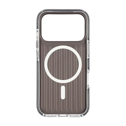 Mobilskal Korrugerad Magsafe för iPhone 17 Pro - Svart image 3