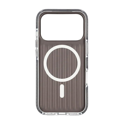 Mobilskal Korrugerad Magsafe för iPhone 17 Pro - Svart image 3