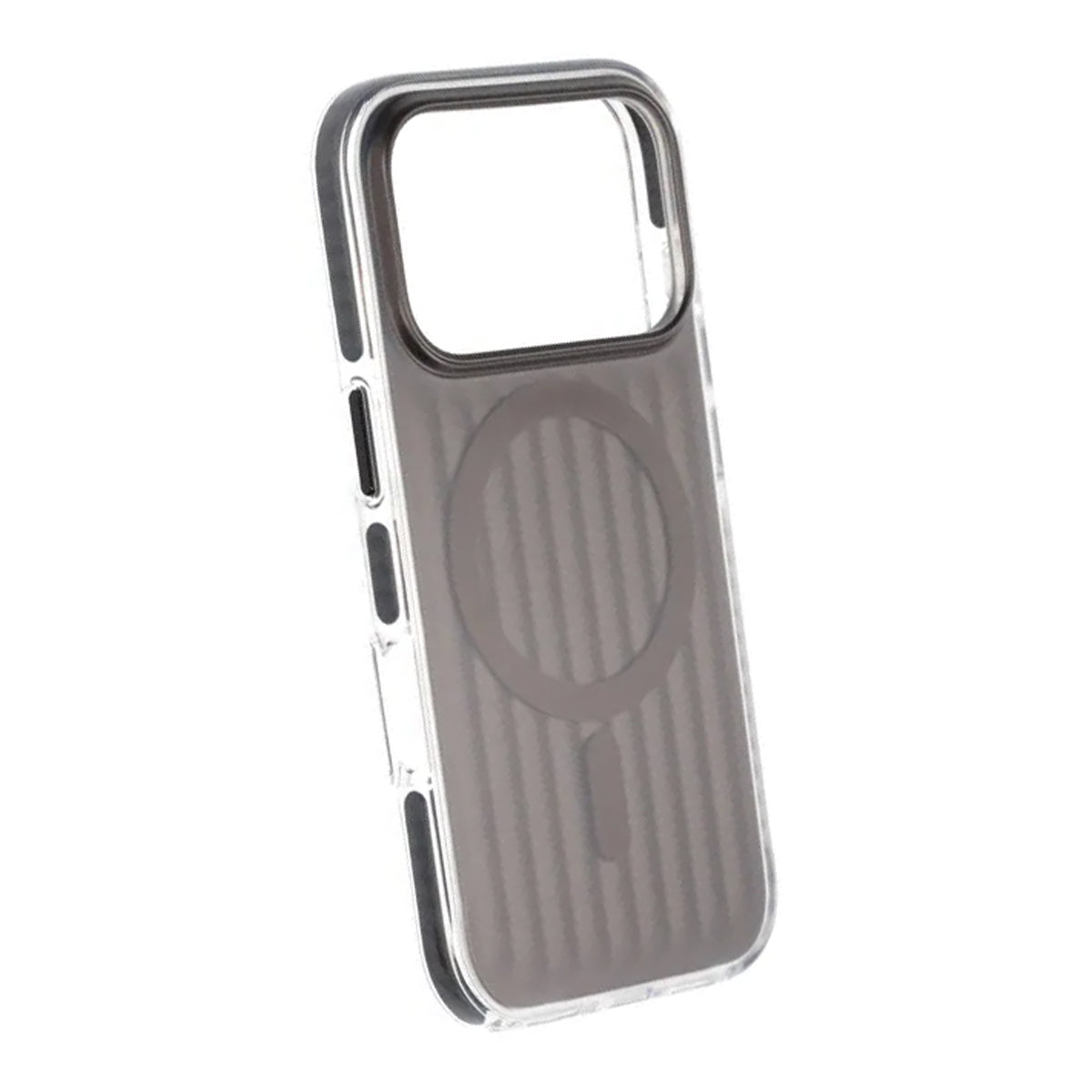 Mobilskal Korrugerad Magsafe för iPhone 17 Pro - Svart image 4