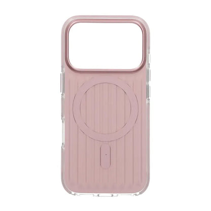 Mobilskal Korrugerad Magsafe för iPhone 17 Pro - Rosa image 2