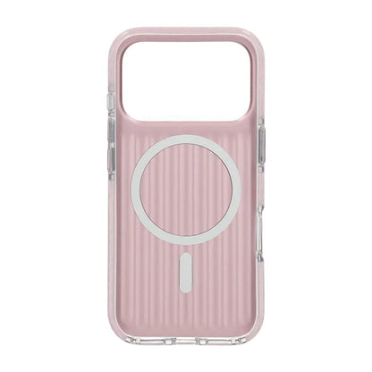 Mobilskal Korrugerad Magsafe för iPhone 17 Pro - Rosa image 3