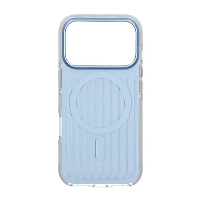 Mobilskal Korrugerad Magsafe för iPhone 17 Pro - Blå image 2