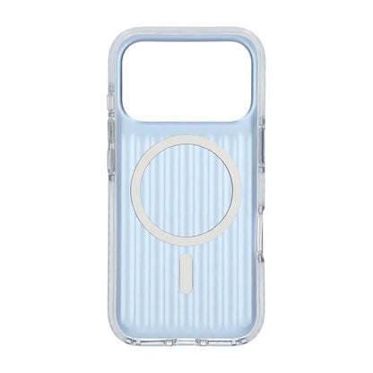 Mobilskal Korrugerad Magsafe för iPhone 17 Pro - Blå image 3