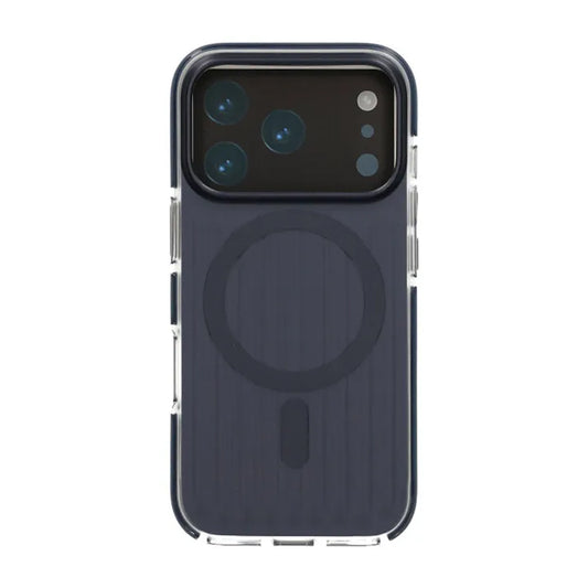 Mobilskal Korrugerad Magsafe för iPhone 17 Pro - Mörkblå image 2