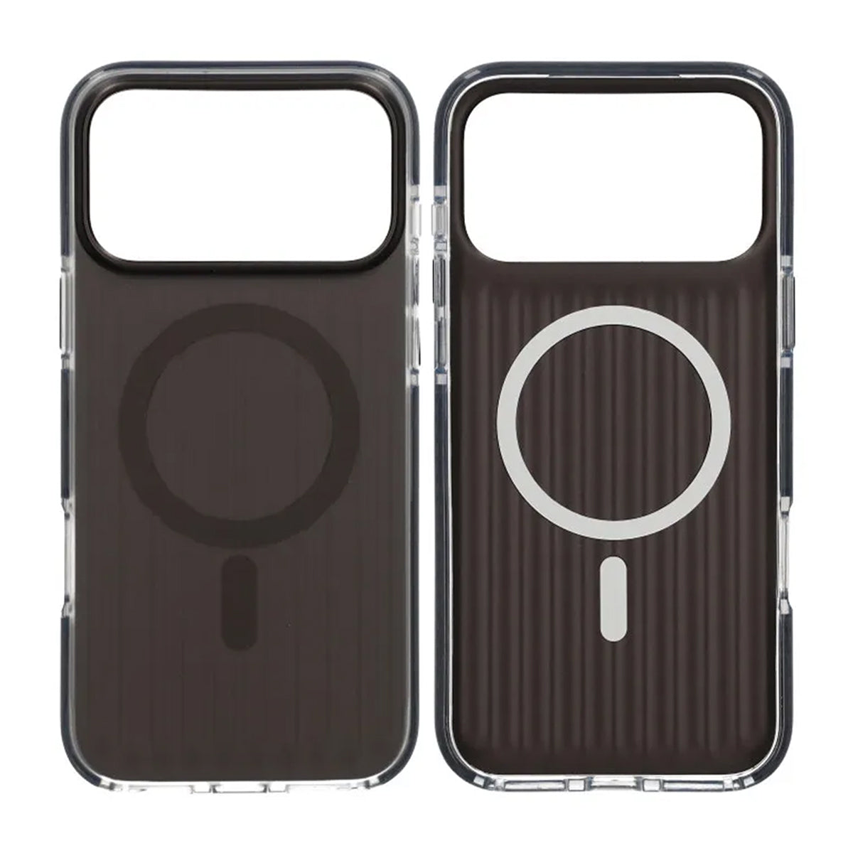 Mobilskal Korrugerad Magsafe för iPhone 17 Pro Max - Svart image 1