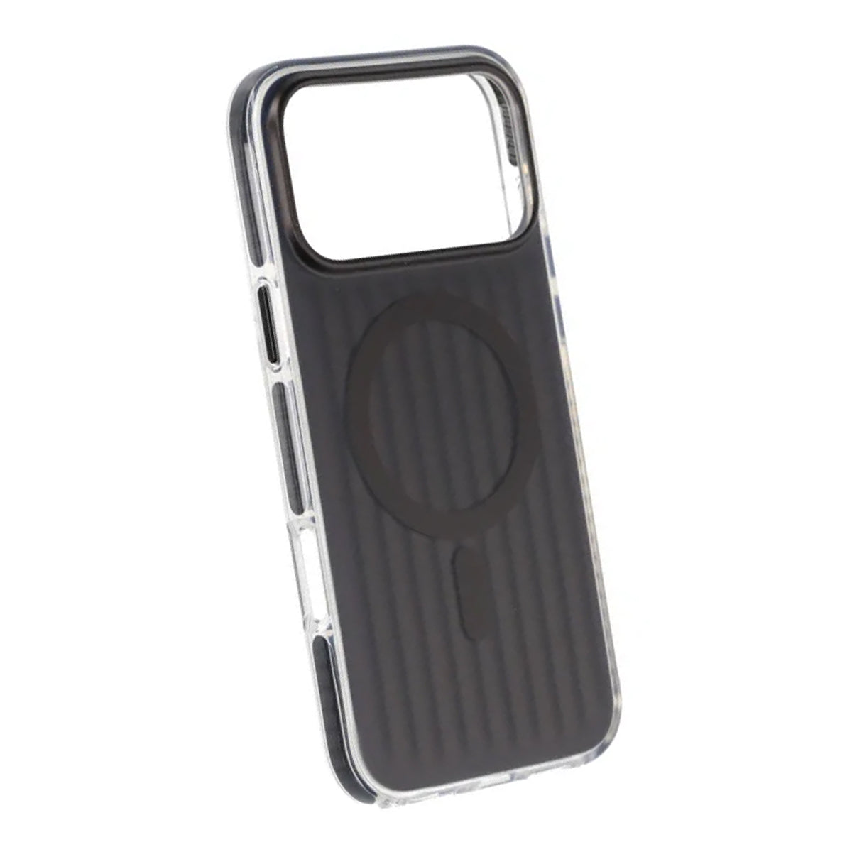 Mobilskal Korrugerad Magsafe för iPhone 17 Pro Max - Svart image 4