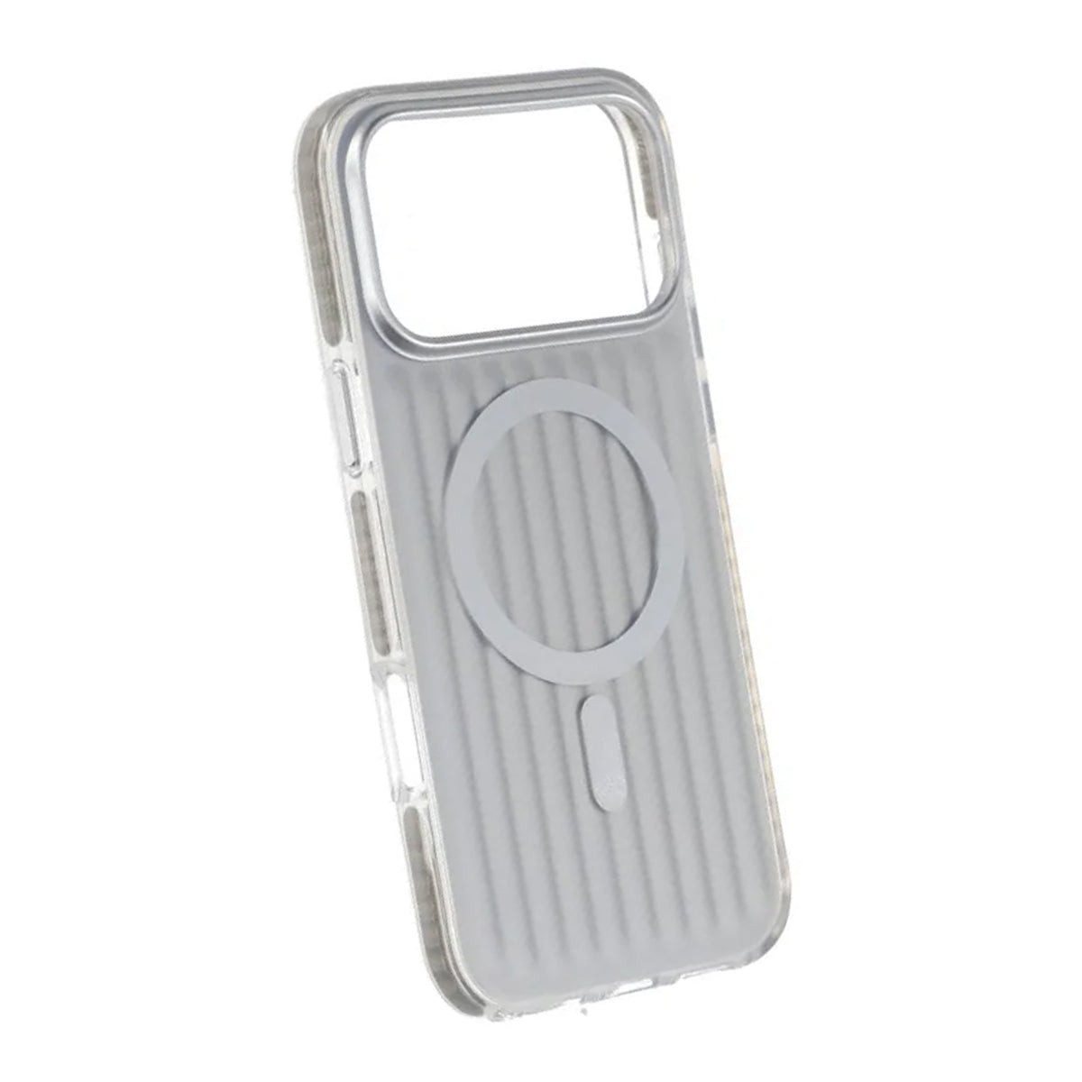 Mobilskal Korrugerad Magsafe för iPhone 17 Pro Max - Silver image 4