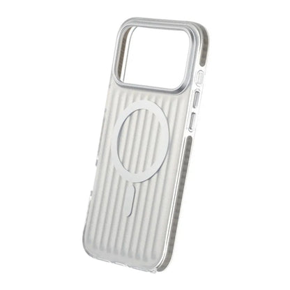 Mobilskal Korrugerad Magsafe för iPhone 17 Pro Max - Silver image 5