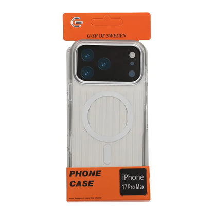 Mobilskal Korrugerad Magsafe för iPhone 17 Pro Max - Silver image 6