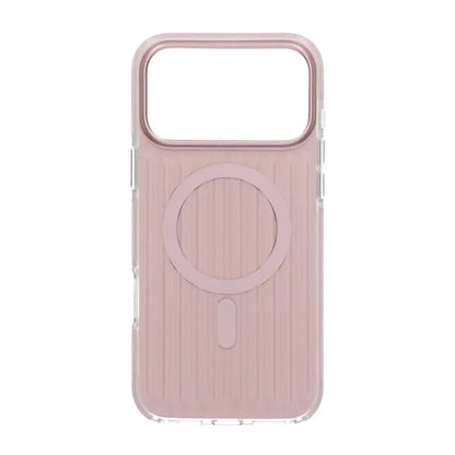 Mobilskal Korrugerad Magsafe för iPhone 17 Pro Max - Rosa image 2