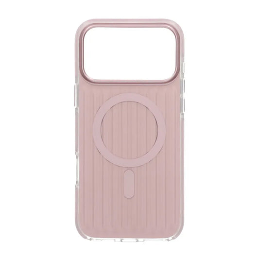 Mobilskal Korrugerad Magsafe för iPhone 17 Pro Max - Rosa image 2