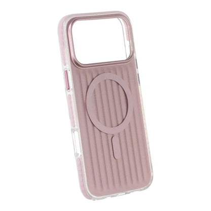 Mobilskal Korrugerad Magsafe för iPhone 17 Pro Max - Rosa image 4