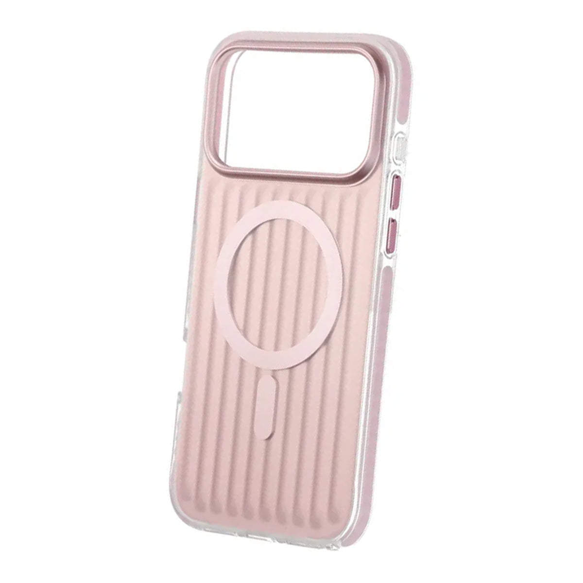 Mobilskal Korrugerad Magsafe för iPhone 17 Pro Max - Rosa image 5