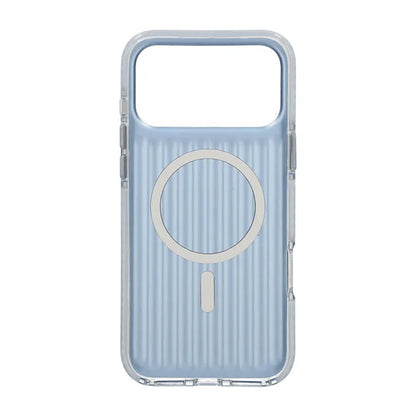 Mobilskal Korrugerad Magsafe för iPhone 17 Pro Max - Blå image 3