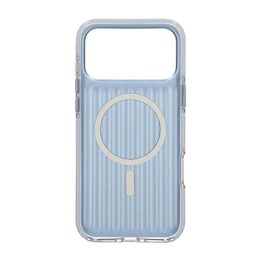 Mobilskal Korrugerad Magsafe för iPhone 17 Pro Max - Blå image 3